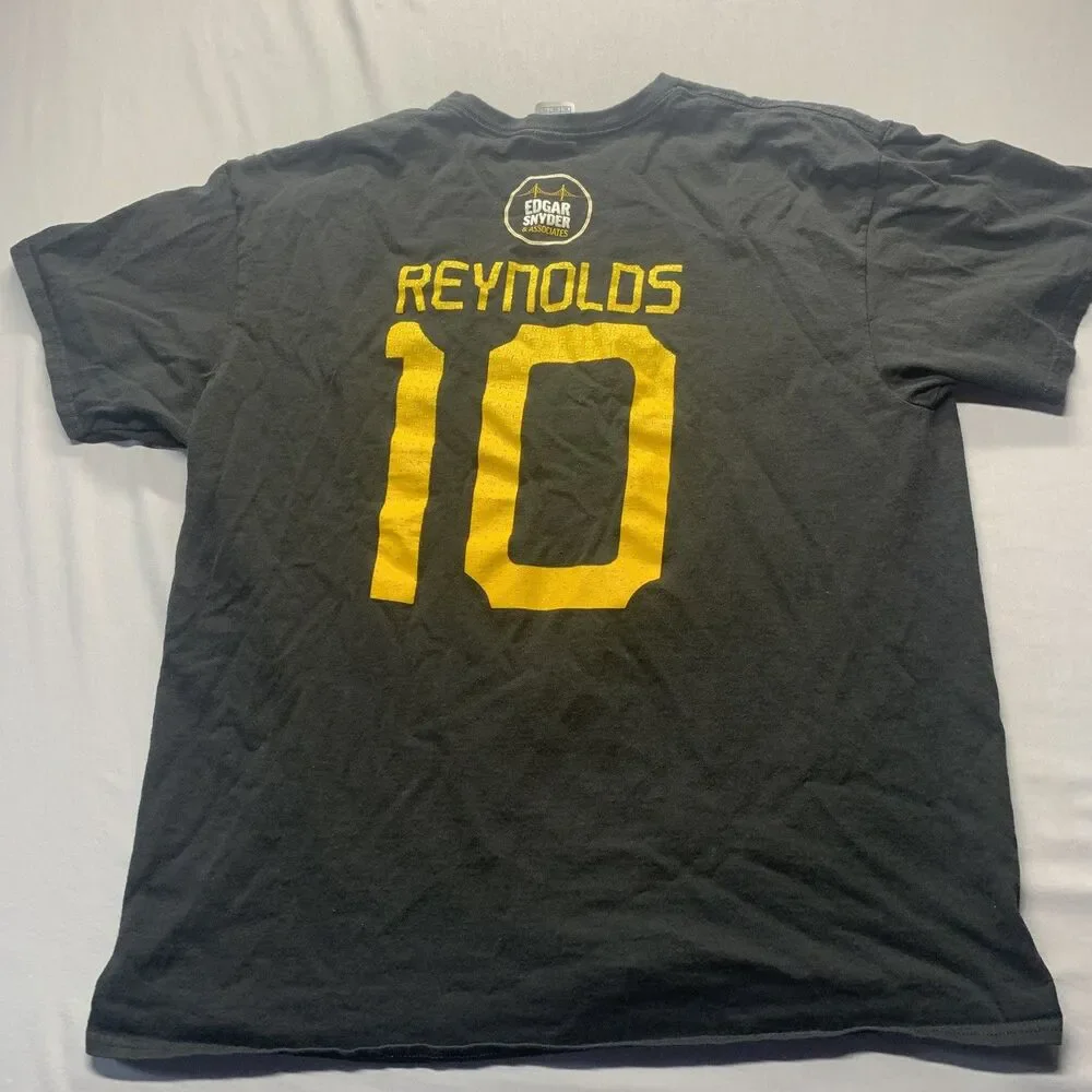 Pittsburgh Pirates Bryan Reynolds T-Shirt Men’s XL Black SGA Giveaway 6/21/24 Te